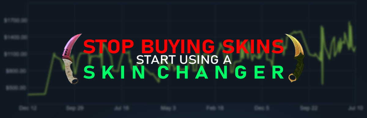 Stop buying CSGO Skins - Start using a Skin Changer